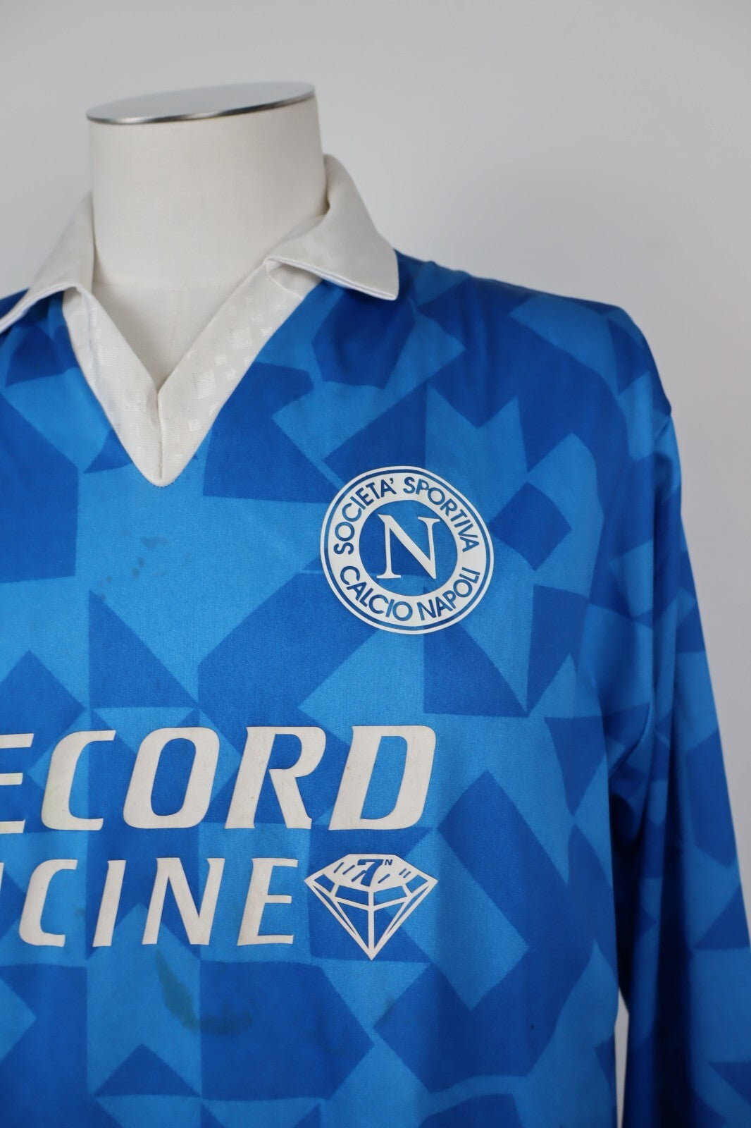 SS NAPOLI MAGLIA CALCIO UOMO Tg XL SOCCER T-SHIRT JERSEY VINTAGE 95/96