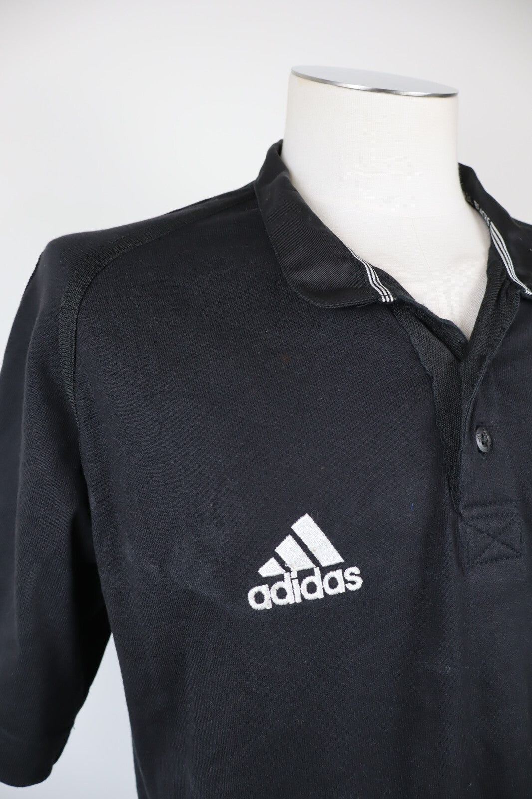 ADIDAS ALL BLACKS MAGLIA POLO RUGBY UOMO TG. XL MAN T-SHIRT CASUAL VINTAGE