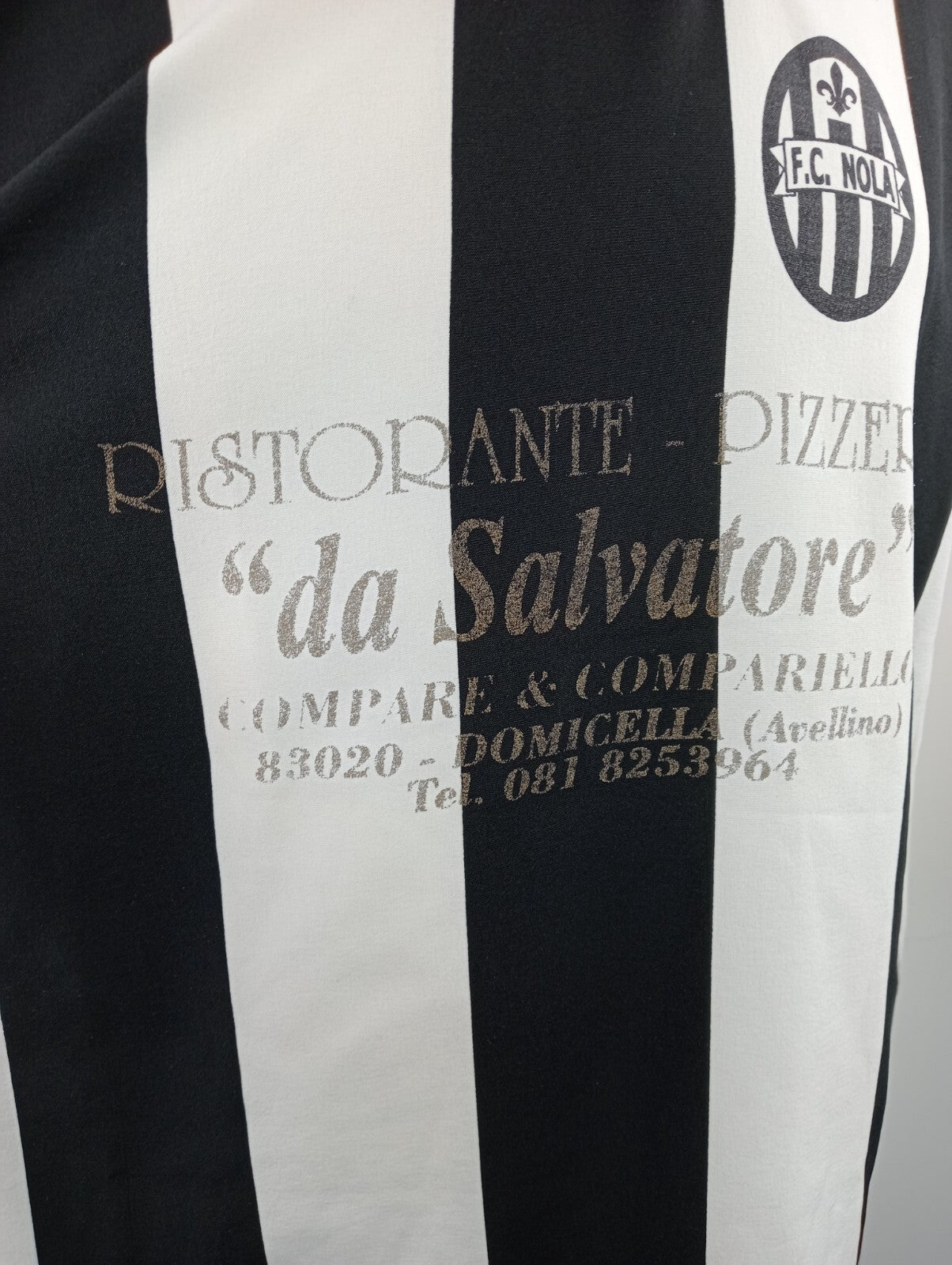 ZEUS NOLA N 13 MAGLIA CALCIO TRIKOT UOMO TG. XL SOCCER JERSEY VINTAGE