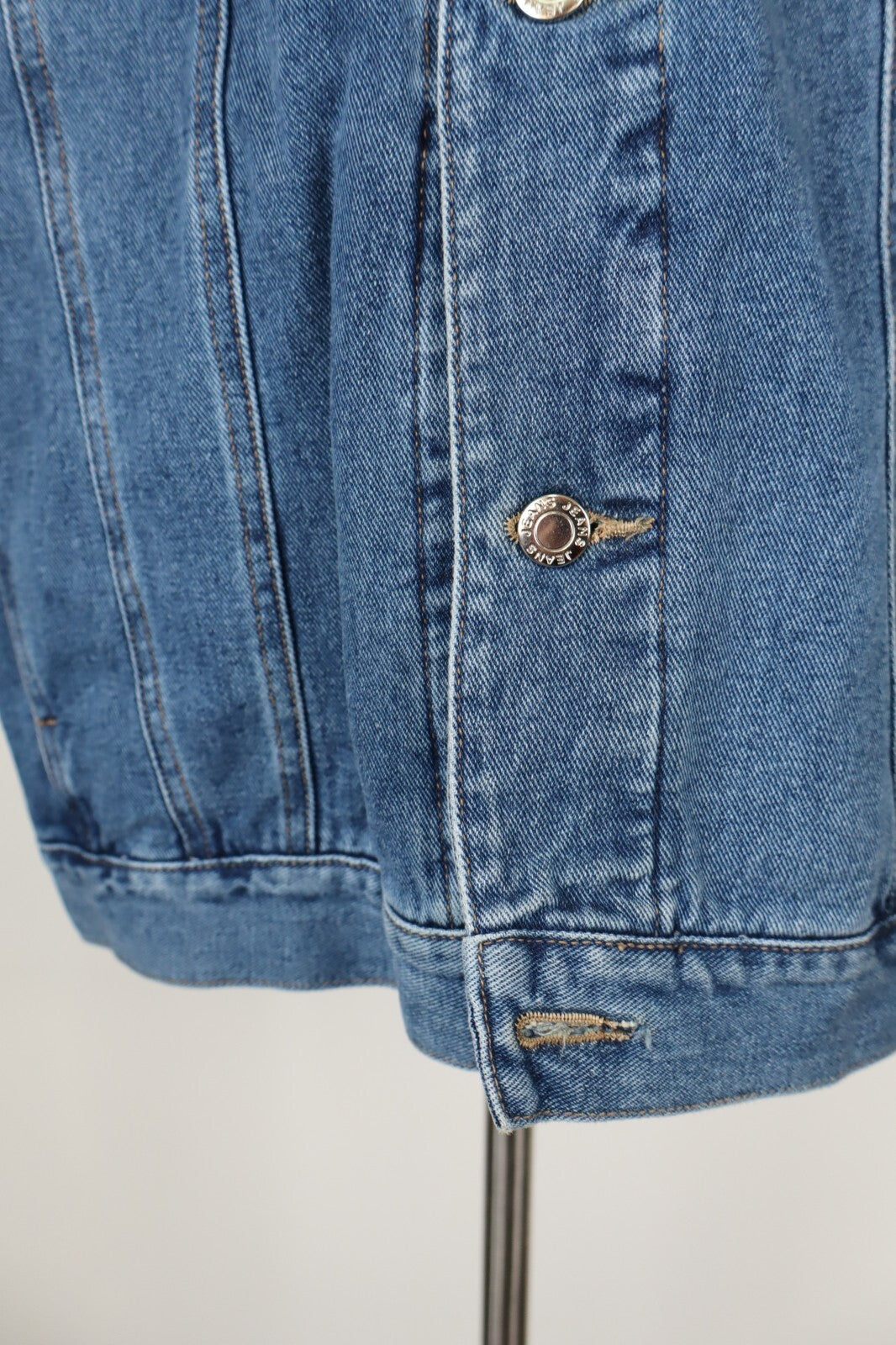 CALVIN KLEIN JEANS GIUBBINO DENIM COTONE UOMO Tg 3XL MAN CASUAL VINTAGE JACKET