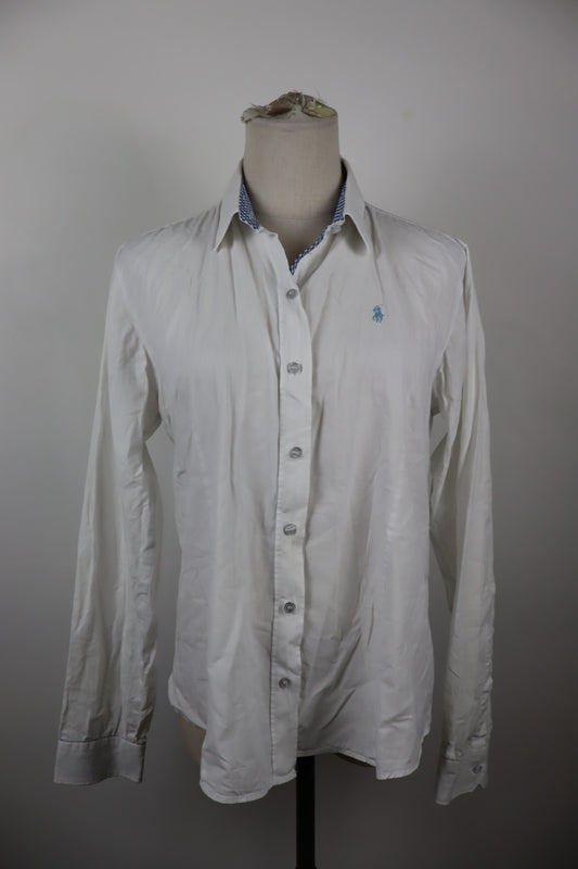 POLO RALPH LAUREN CAMICIA DONNA TG. 2XL WOMAN SHIRT CASUAL VINTAGE COTONE COTTON