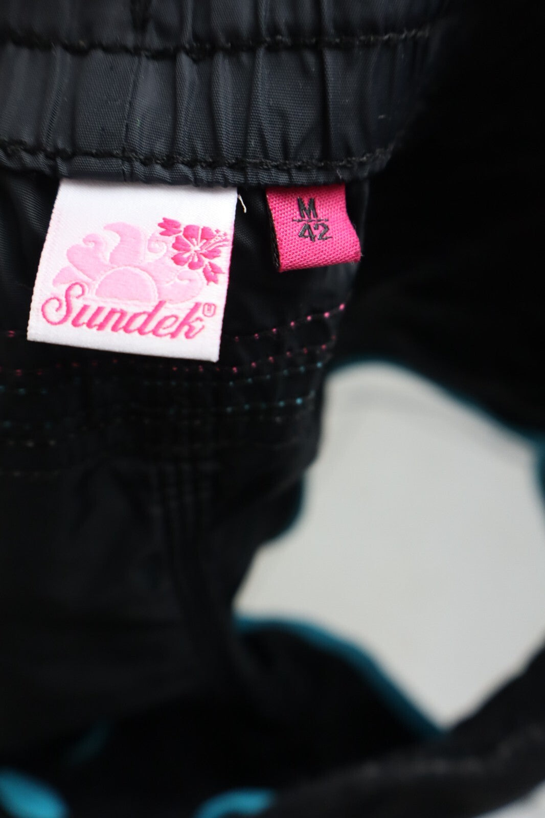 SUNDEK PANTALONCINO DONNA TG M WOMAN VINTAGE SHORTS CASUAL MARE COSTUME
