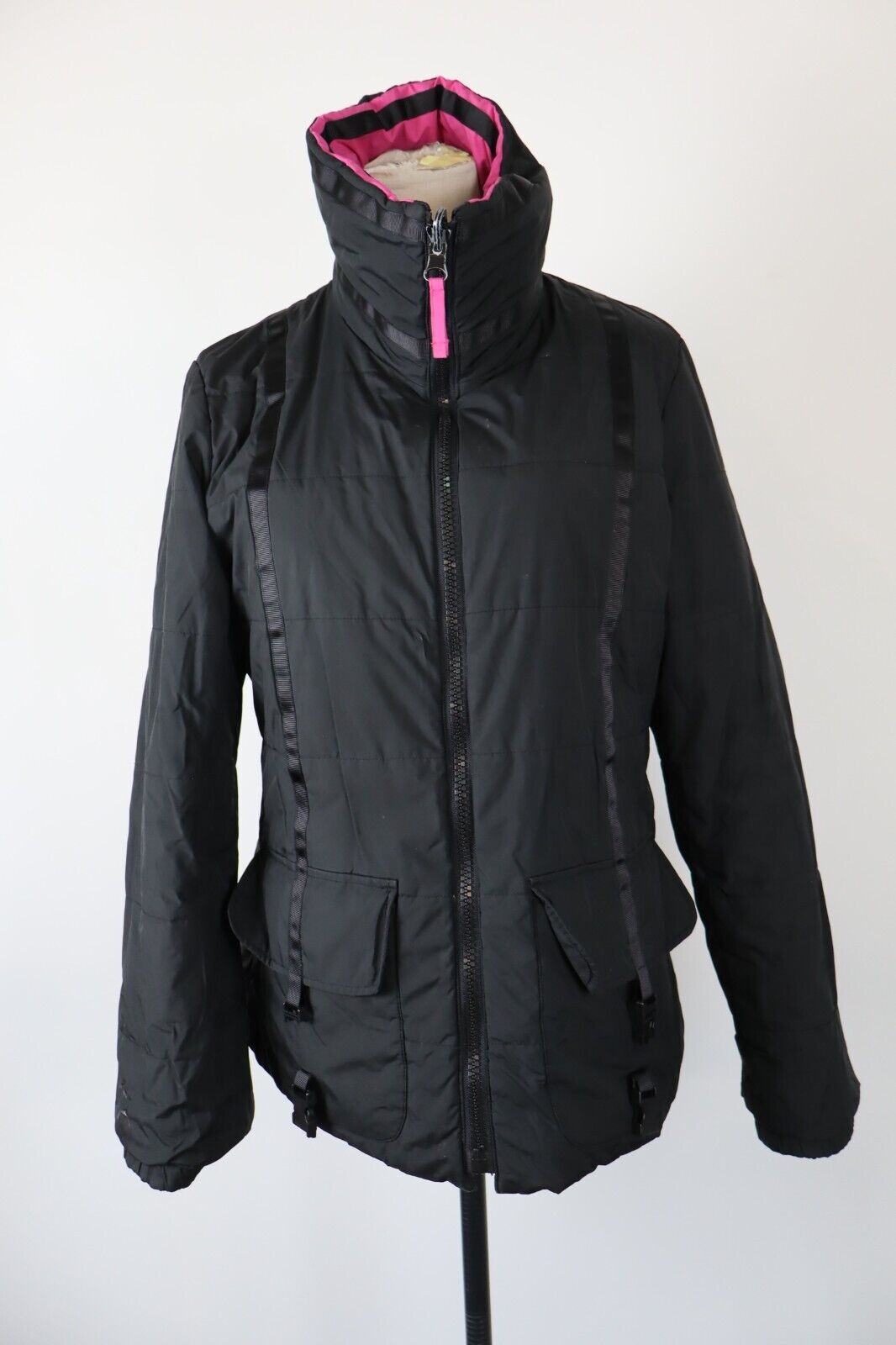 ARMANI JEANS GIUBBINO IMBOTTITO DONNA Tg. 40 WOMAN CASUAL JACKET DOUBLE FACE