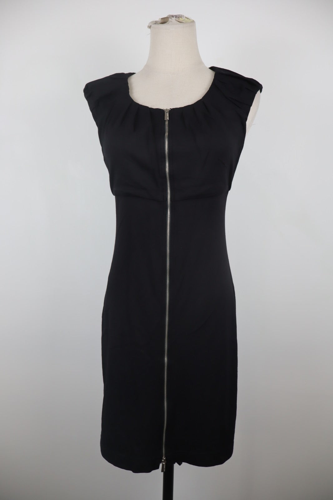AJ ARMANI JEANS VESTITO SMANICATO DONNA 42 WOMAN CASUAL VINTAGE DRESS ABITO LOGO