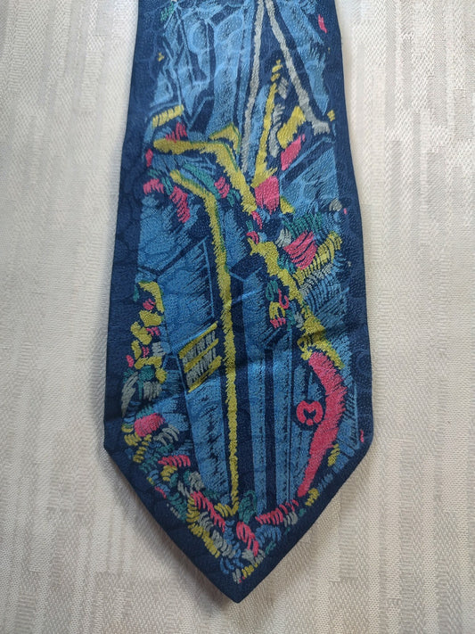 MILA SCHON 100% SILK TIE SETA CRAVATTA NECKTIE MADE IN ITALY CLASSIC