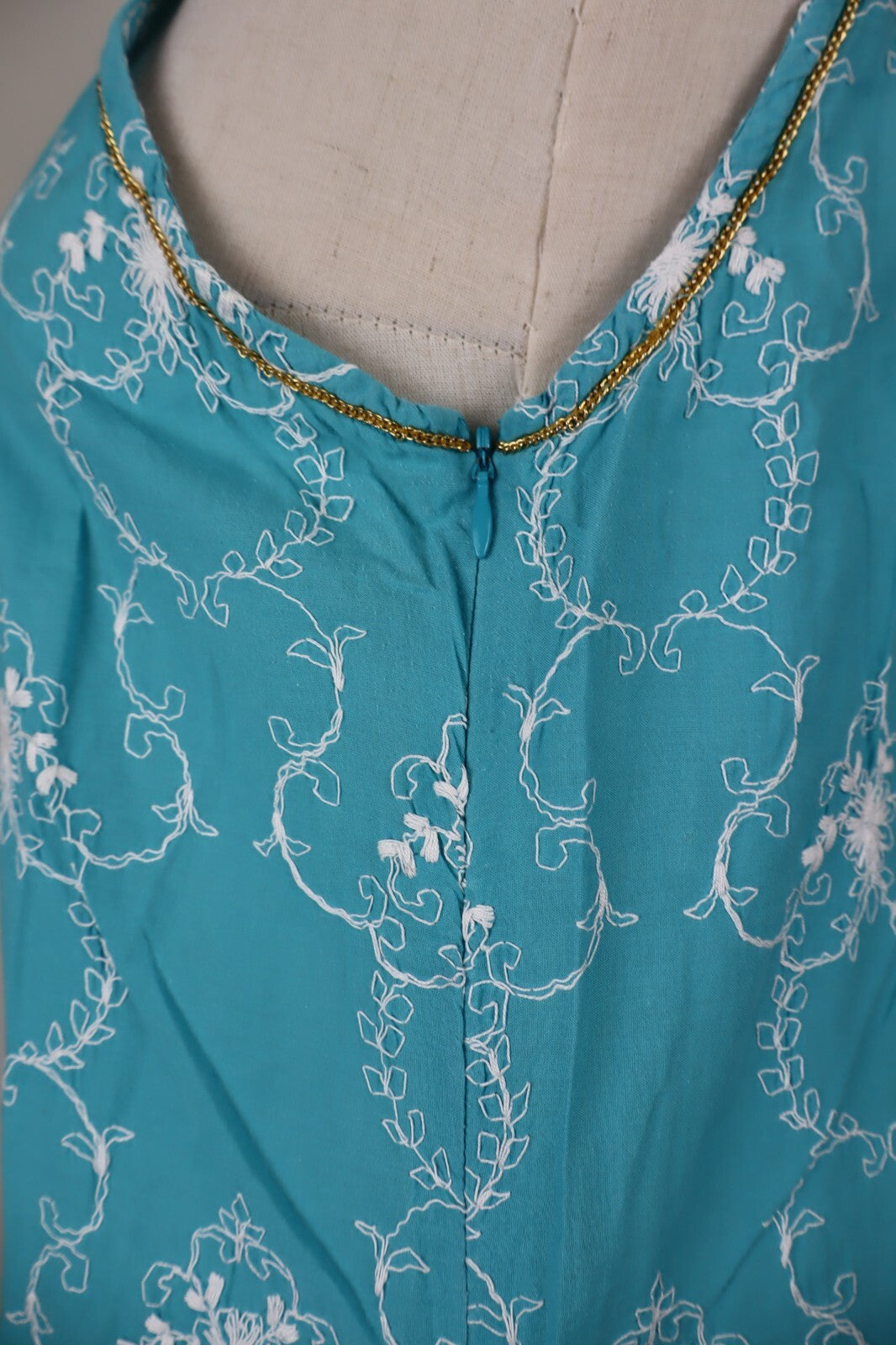 CUSTO BARCELONA VESTITO ABITO DONNA TG 4 WOMAN CASUAL VINTAGE DRESS