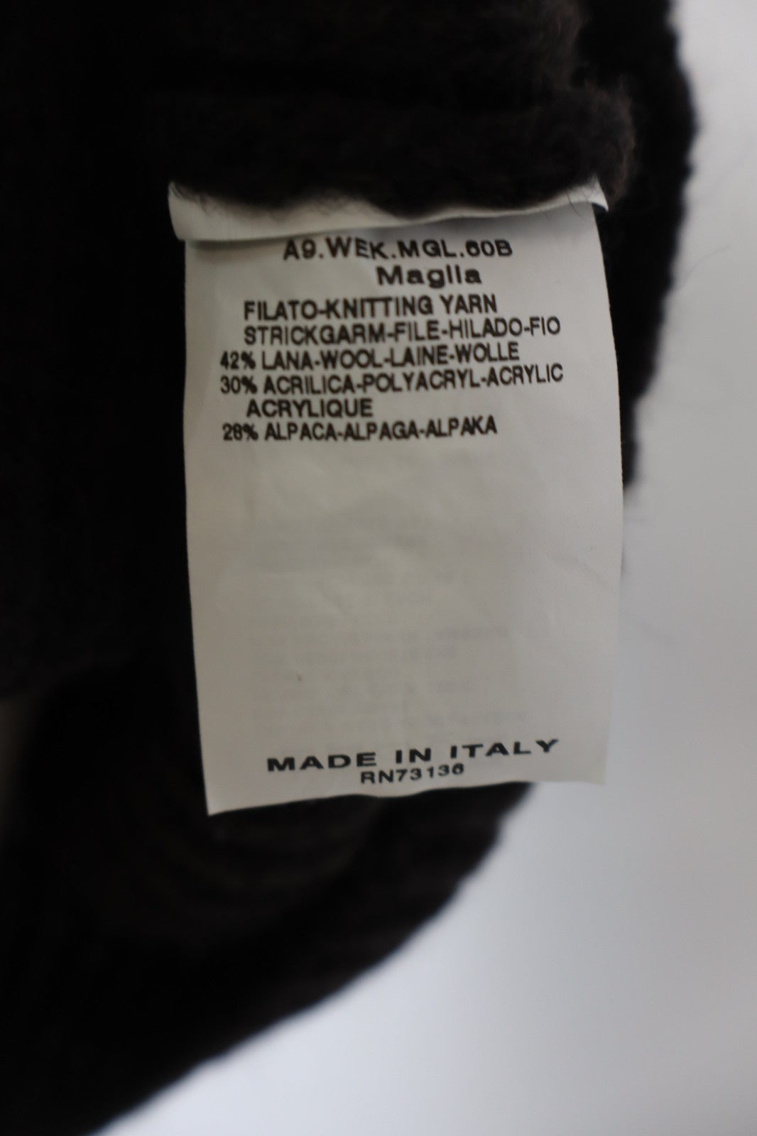 MAX MARA WEEKEND MAGLIONE LANA ALPACA DONNA L WOMAN WOOL SWEATER CASUAL VINTAGE
