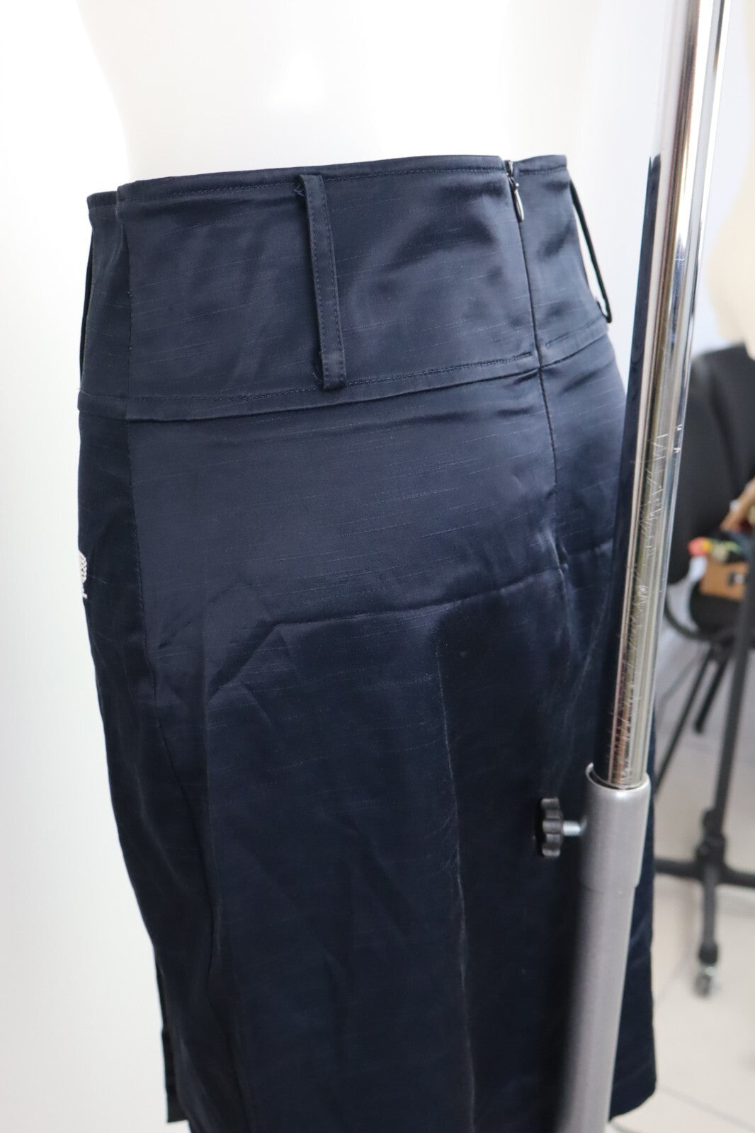 PIERRE CARDIN GONNA DONNA TG. 42 WOMAN VINTAGE SKIRT COTONE CASUAL