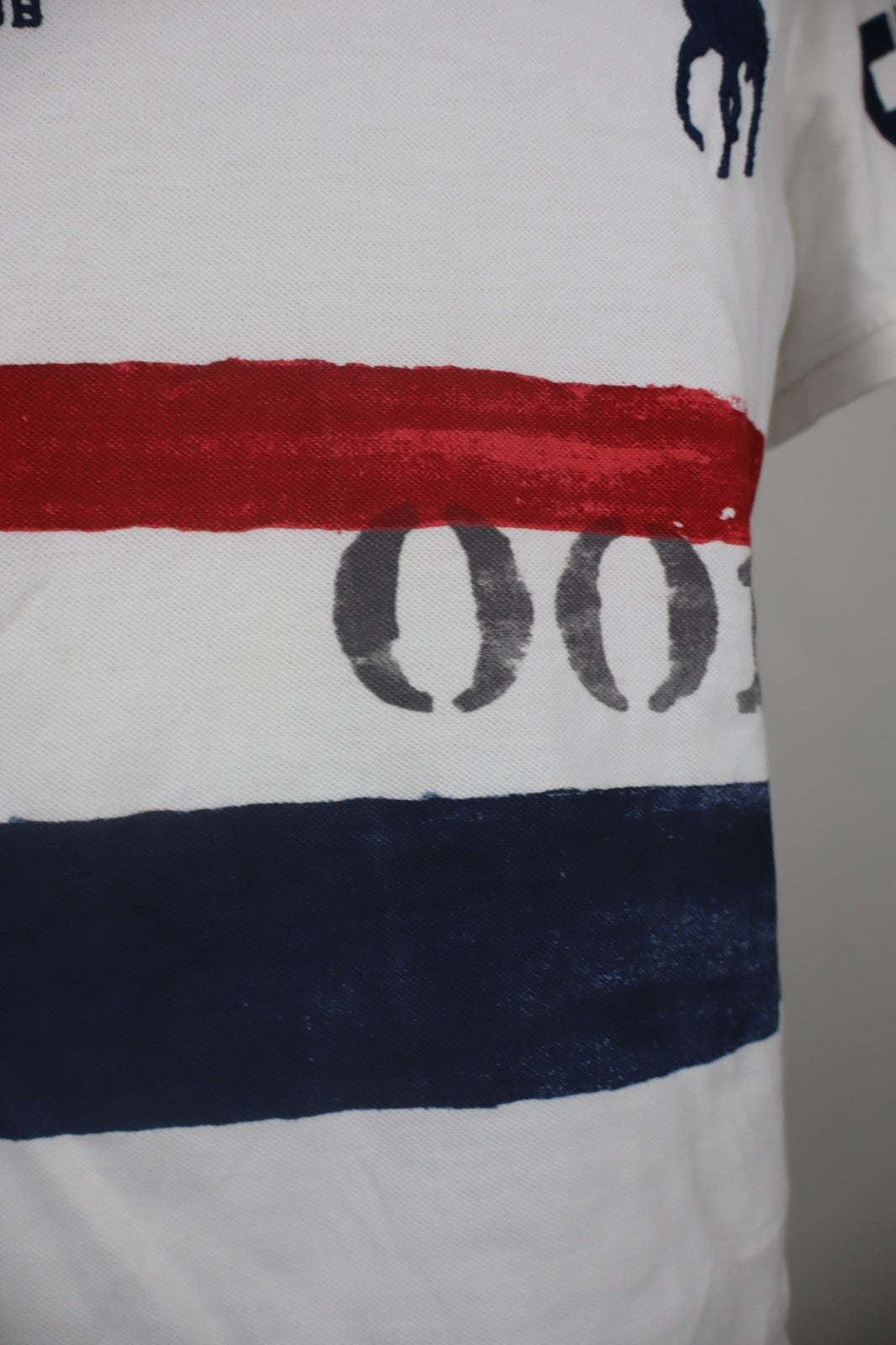RALPH LAUREN MAGLIA POLO UOMO COTONE TG. L MAN COTTON SHIRT LOGO CASUAL LOGO