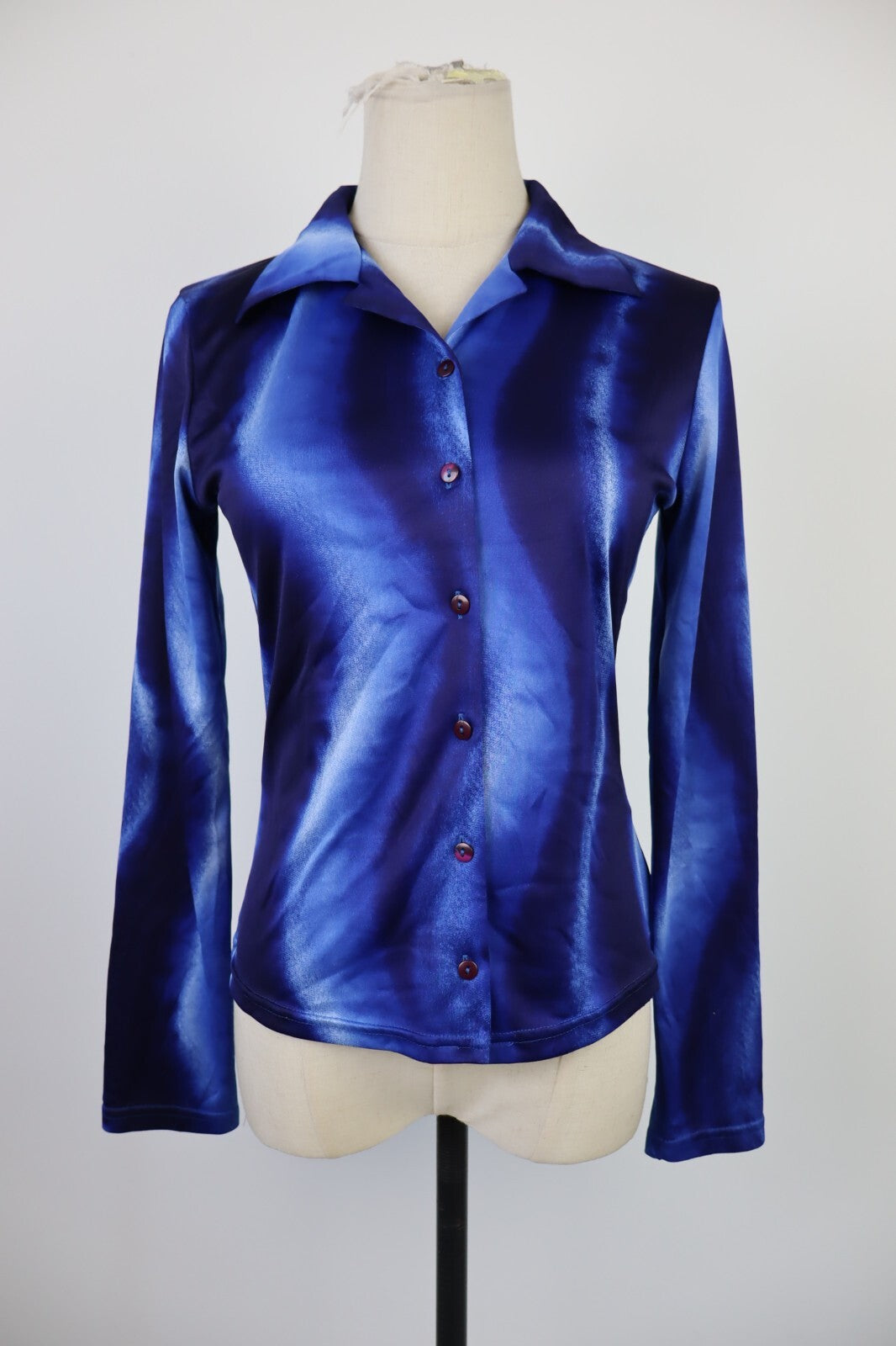 CAMICIA MORBIDA DONNA M WOMAN SHIRT FAIRSTYLE FUNKY VIRTUAL VINTAGE Y2K 2000'S