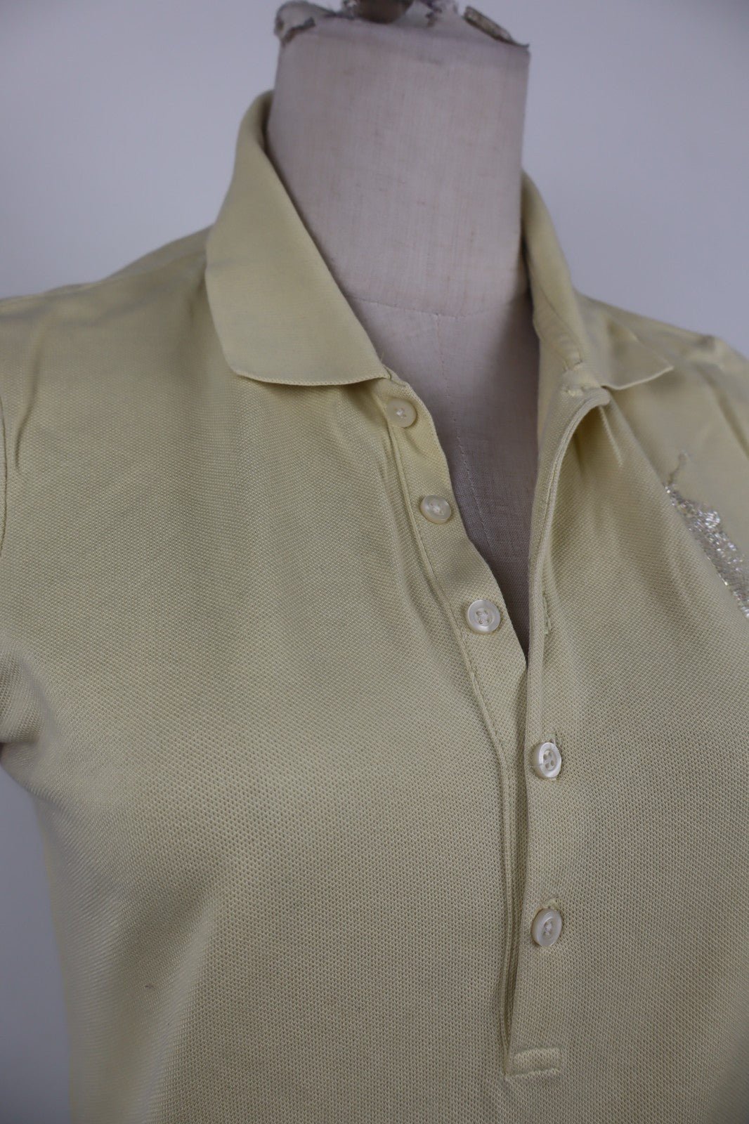 RALPH LAUREN POLO DONNA MAGLIA COTONE TG M WOMAN SHIRT CASUAL VINTAGE BIG LOGO