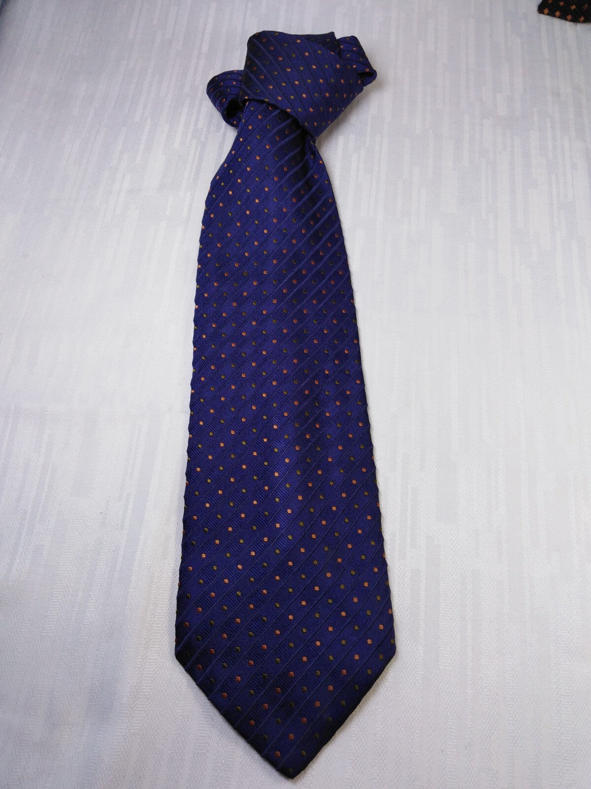 LES COPAINS 100% SILK TIE SETA CRAVATTA NECKTIE ITALY VINTAGE CLASSIC