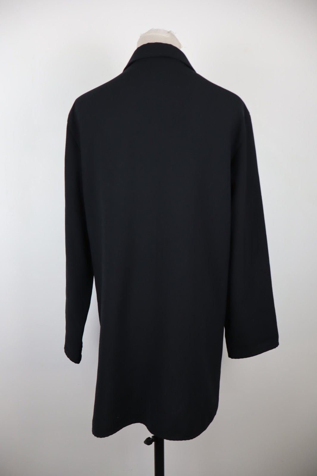 MARELLA CAMICIA DONNA MANICHE LUNGHE TG. 44 WOMAN SHIRT CASUAL VINTAGE NERO