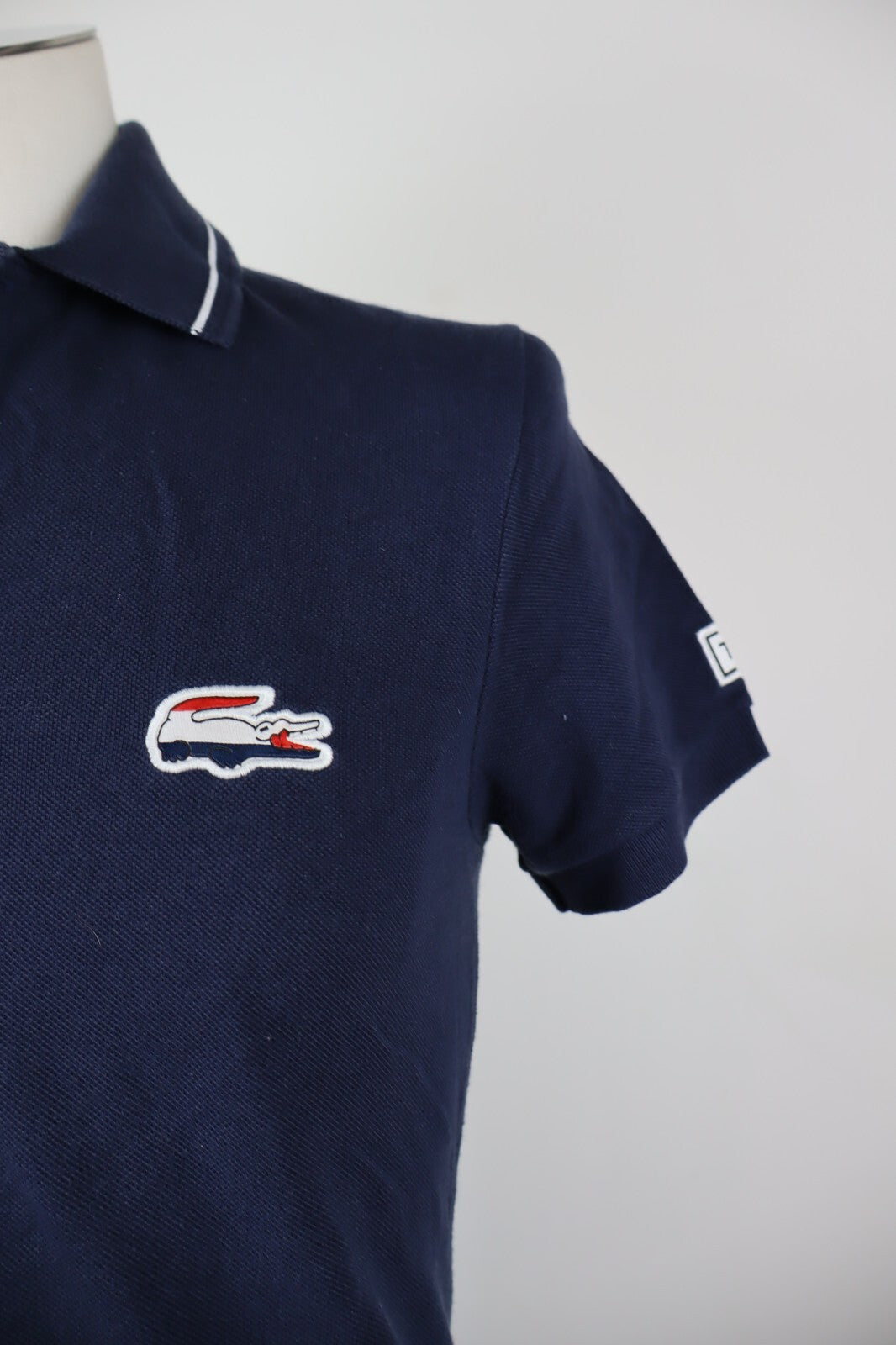 LACOSTE POLO MAGLIA UOMO COTONE TG 2 MAN T-SHIRT CASUAL VINTAGE COTTON