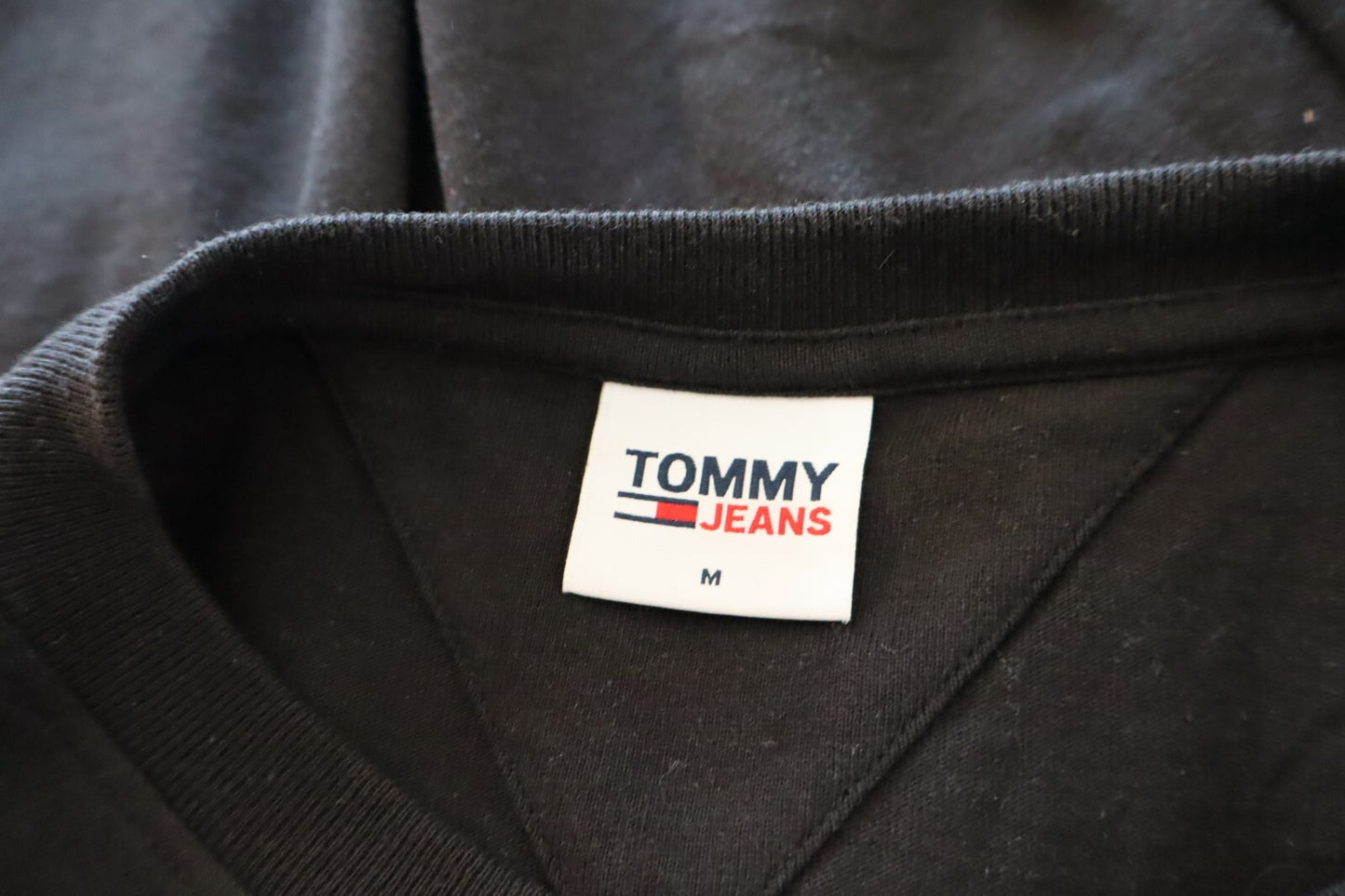 TOMMY JEANS HILFIGER MAGLIA UOMO TG M MAN COTONE COTTON T-SHIRT CASUAL VINTAGE