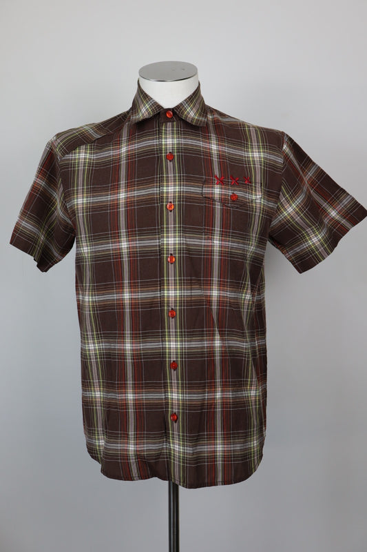 BILLABONG CAMICIA UOMO TG. S MAN CASUAL VINTAGE SHIRT COTONE COTTON LOGO