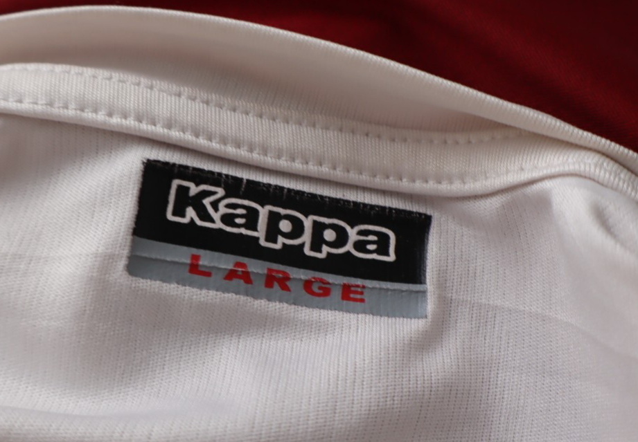 KAPPA POMIGLIANO N 2 MAGLIA CALCIO UOMO Tg L SOCCER  SHIRT TRIKOT JERSEY SPORT