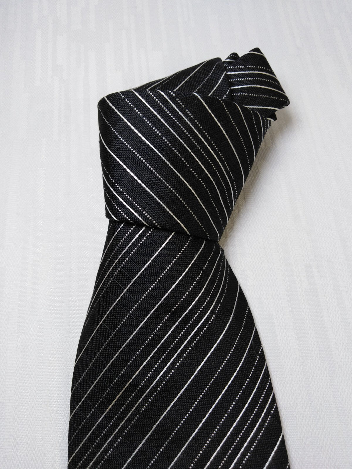ROCCOBAROCCO 100% SILK TIE SETA CRAVATTA NECKTIE MADE IN ITALY CLASSIC