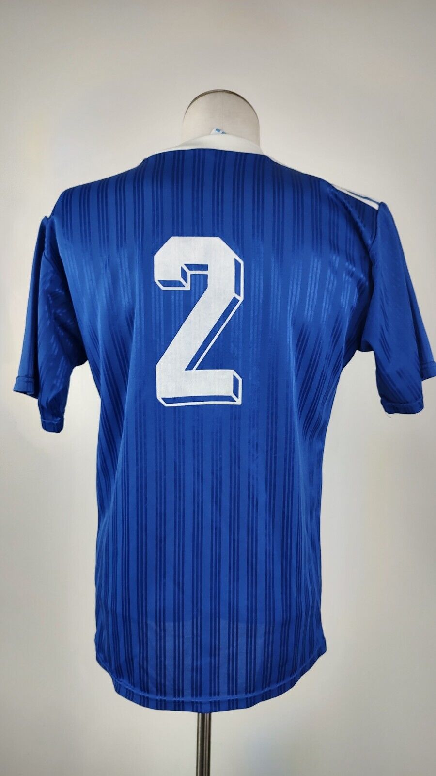 ADIDAS KOHLER N. 2 MAGLIA CALCIO UOMO Tg 16 SOCCER MAN JERSEY MADE IN UK