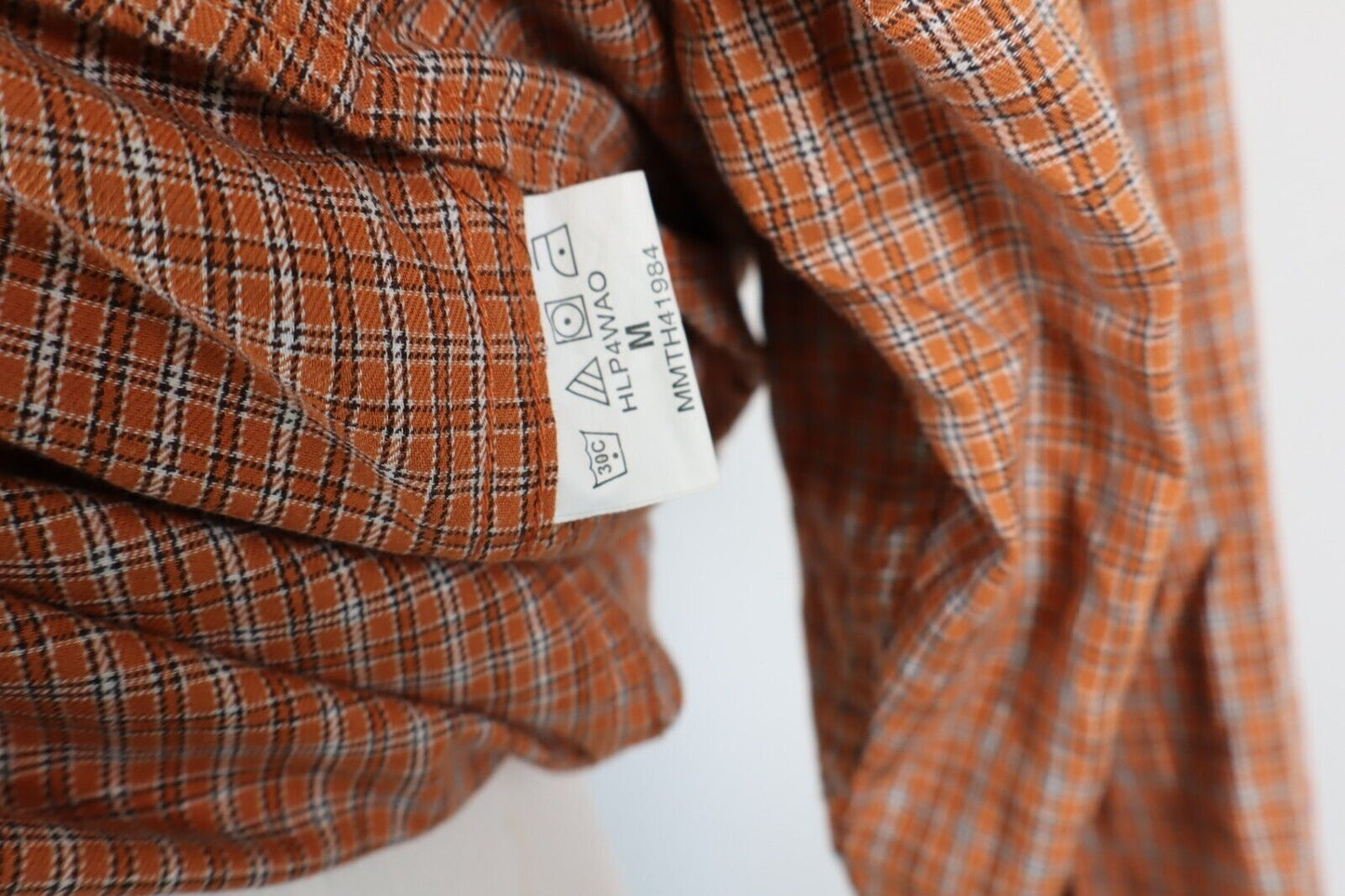 WRANGLER CAMICIA UOMO TG. M MAN CASUAL VINTAGE SHIRT COTONE COTTON CON TAG