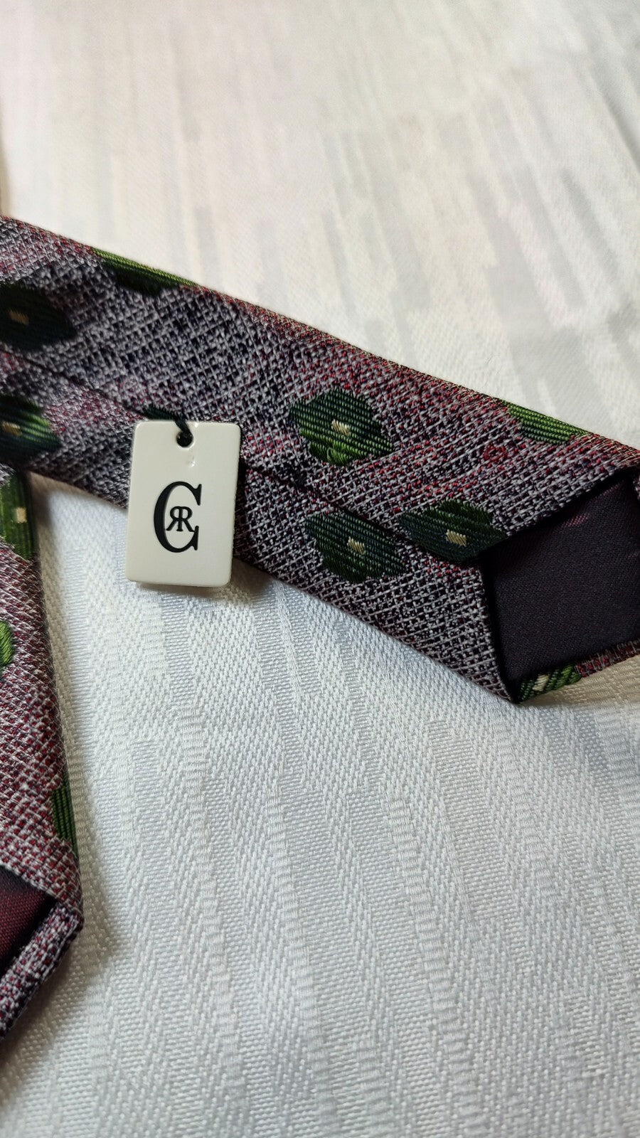 CERRUTI 1881 100%  SILK TIE SETA CRAVATTA NECKTIE MADE IN FRANCE
