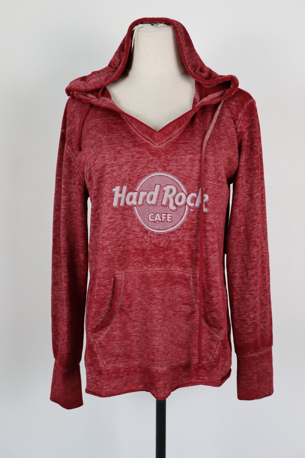 HARD ROCK CAFE PRAGA FELPA  DONNA Tg S WOMAN CASUAL VINTAGE SWEATSHIRT