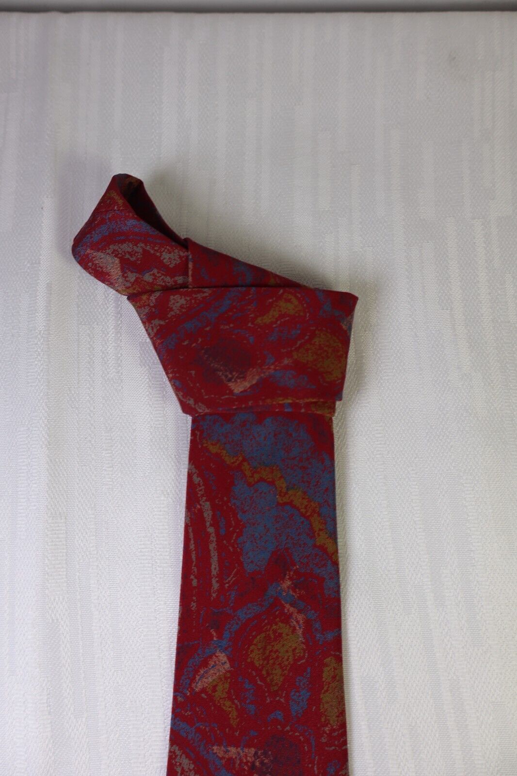 BARTON MODA 100% SILK TIE SETA CRAVATTA NECKTIE MADE IN ITALY VINTAGE