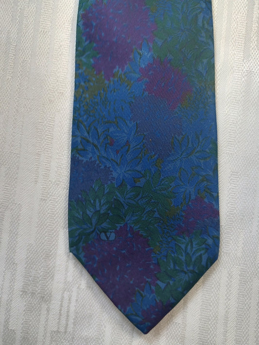 VALENTINO 100% SILK TIE SETA CRAVATTA NECKTIE MADE IN ITALY CLASSIC