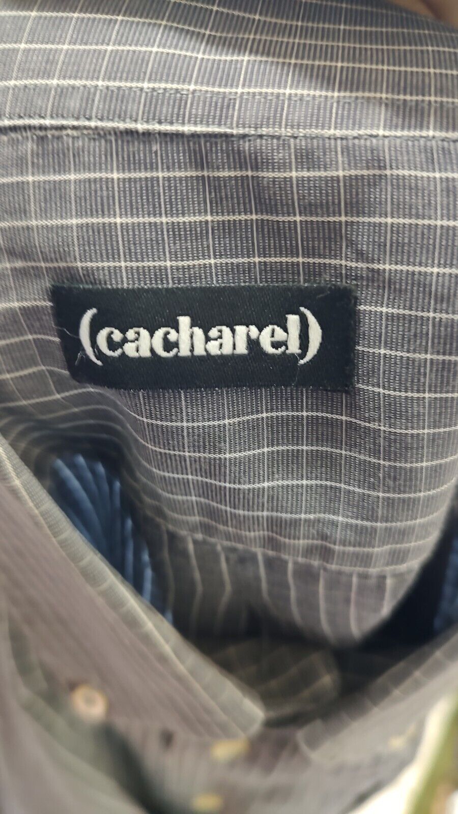 CACHAREL CAMICIA UOMO TG. 17  MAN CASUAL VINTAGE SHIRT