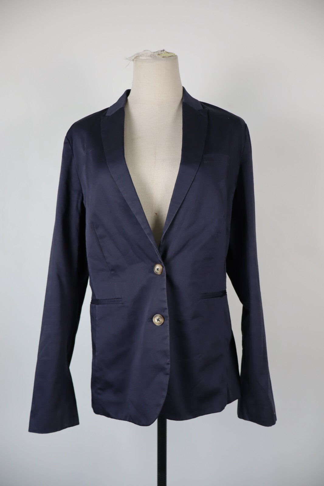 TOMMY HILFIGER BLAZER GIACCA DONNA Tg 10 WOMAN CASUAL VINTAGE JACKET COTONE