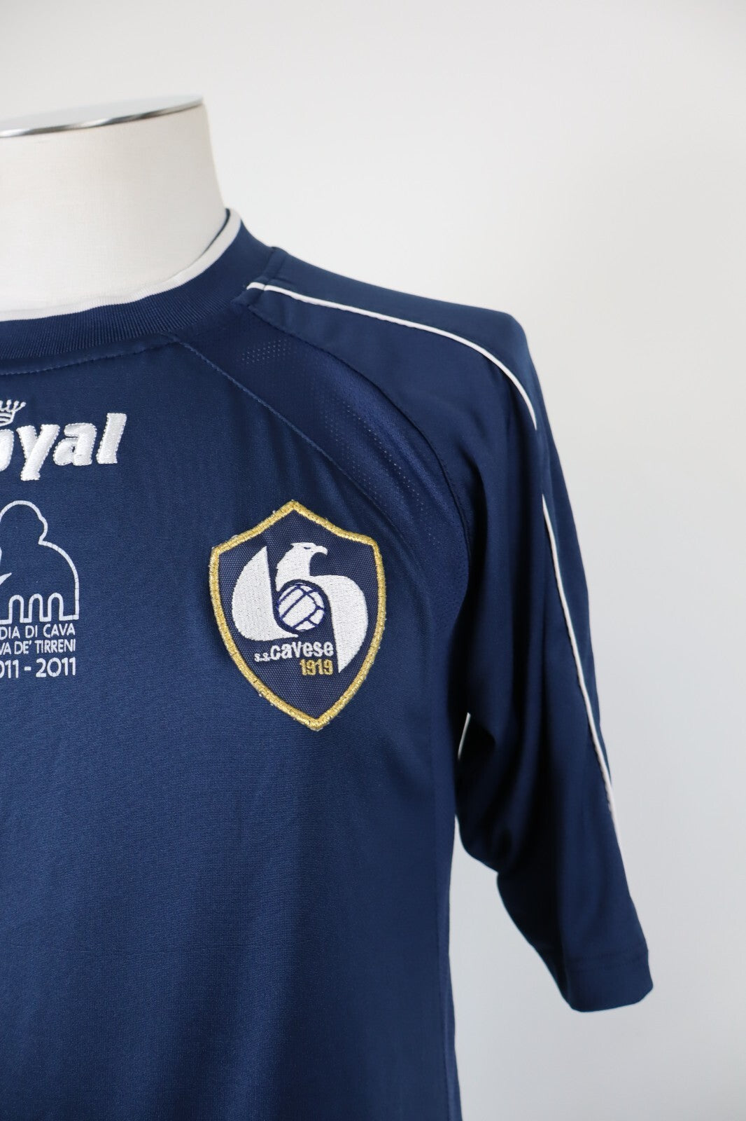 ROYAL SS CAVESE N 11 MAGLIA CALCIO UOMO Tg L SOCCER T-SHIRT TRIKOT MAN JERSEY