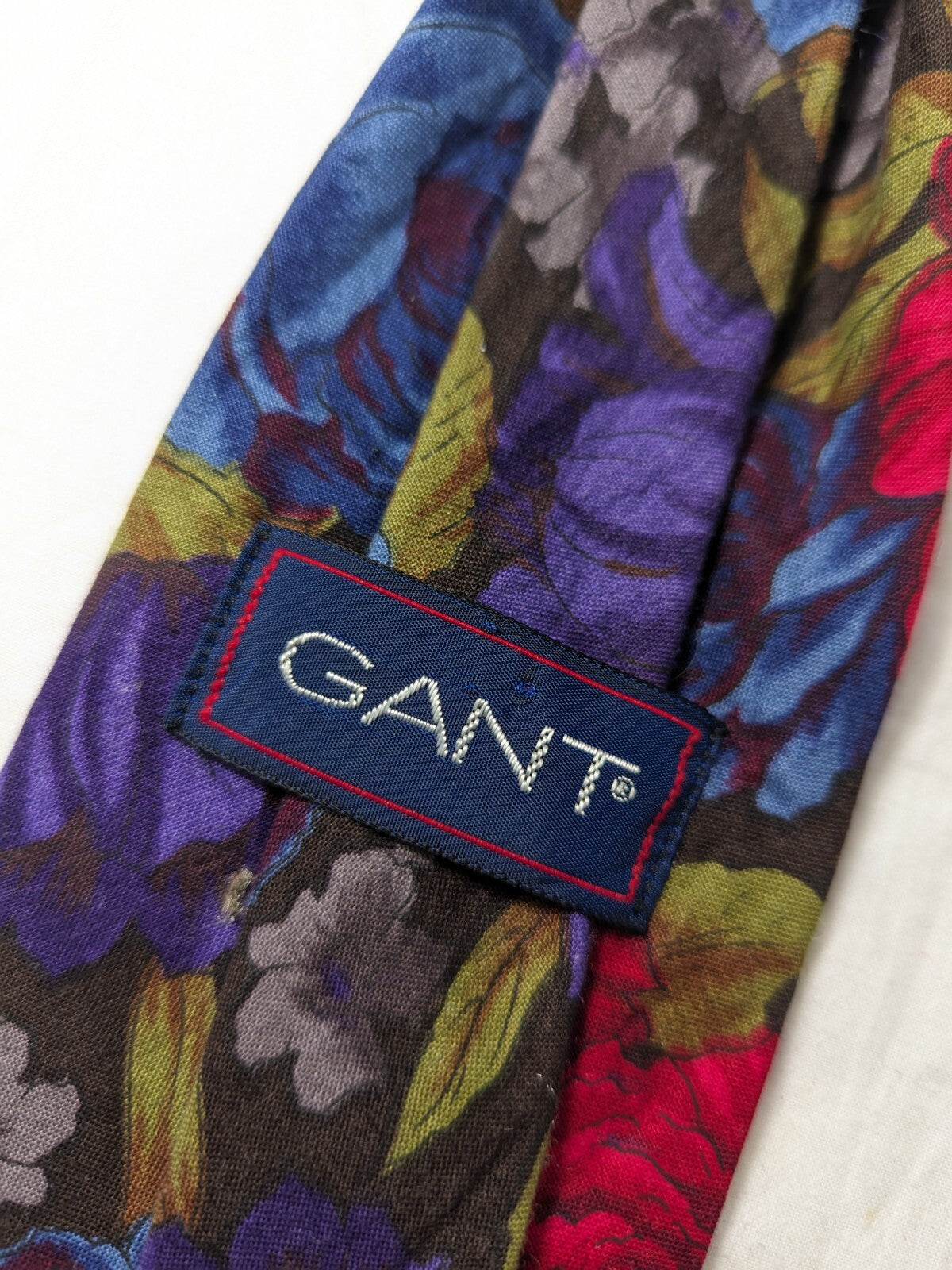 GANT 100% SILK TIE SETA CRAVATTA NECKTIE MADE IN ITALY