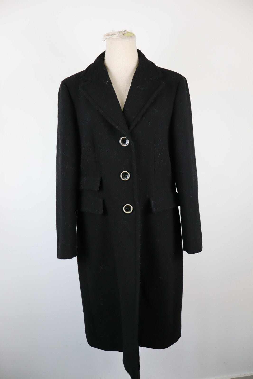 MARELLA CAPPOTTO LANA GIACCA DONNA TG 44 WOMAN WOOL COAT VINTAGE CASUAL
