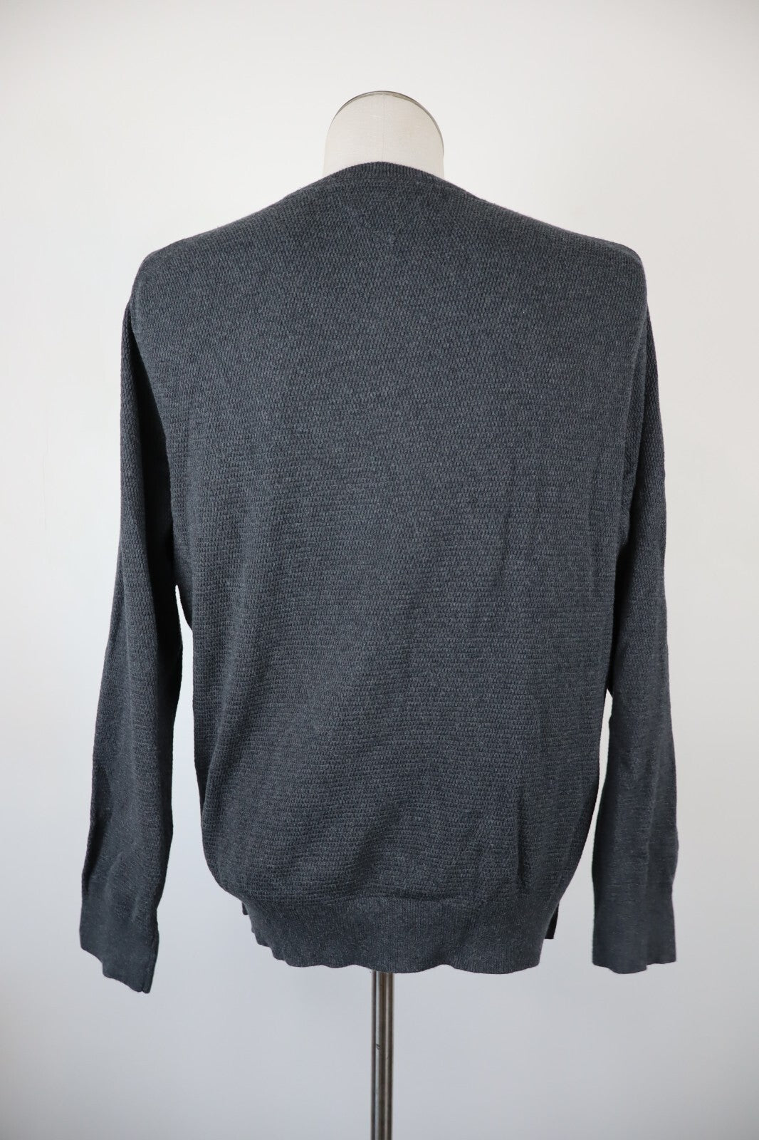 TOMMY HILFIGER MAGLIONE VINTAGE COTONE UOMO Tg. L MAN COTTON SWEATER CASUAL