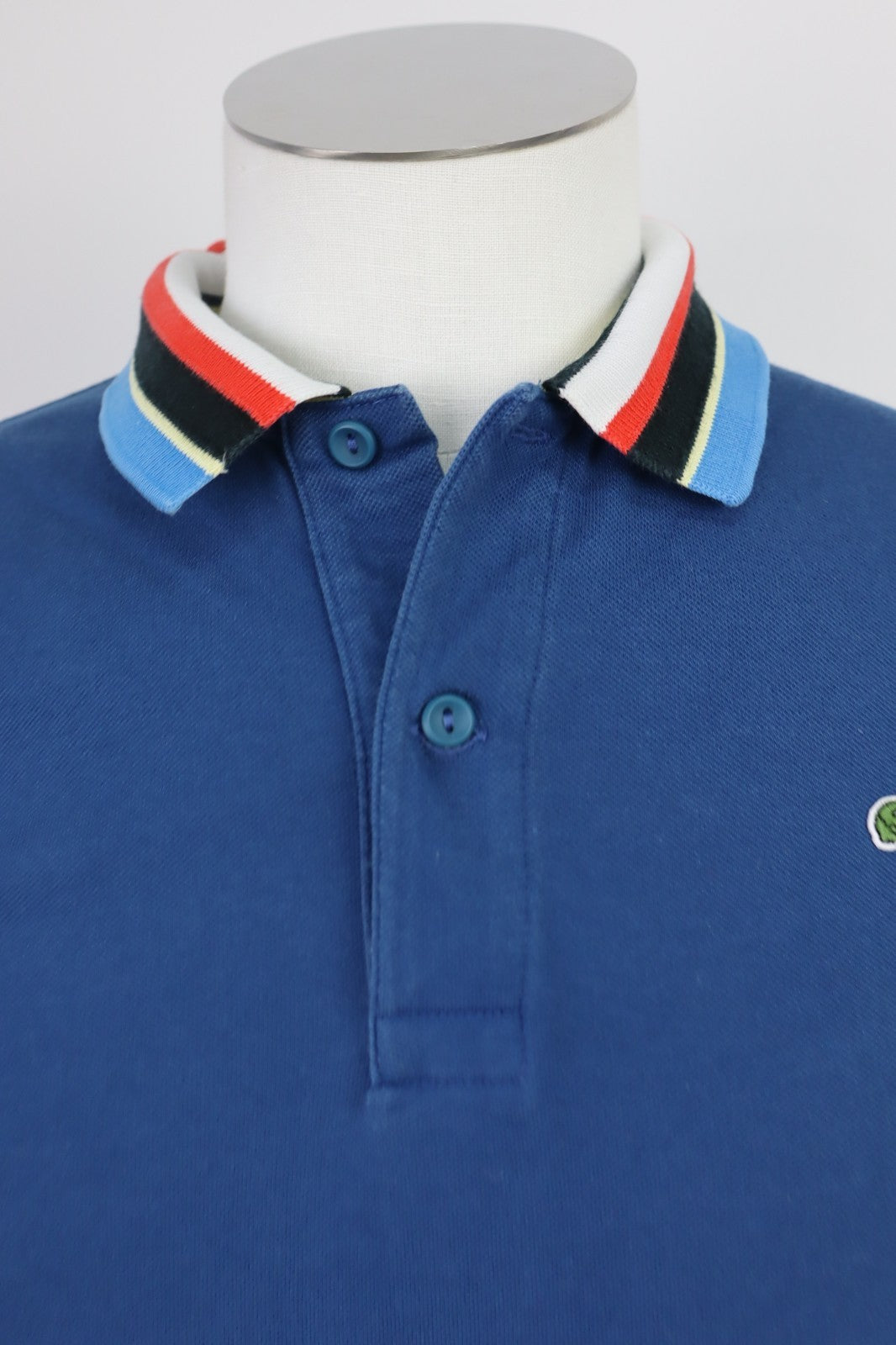 LACOSTE MAGLIA POLO UOMO TG. 5 MAN T-SHIRT CASUAL VINTAGE COTONE COTTON