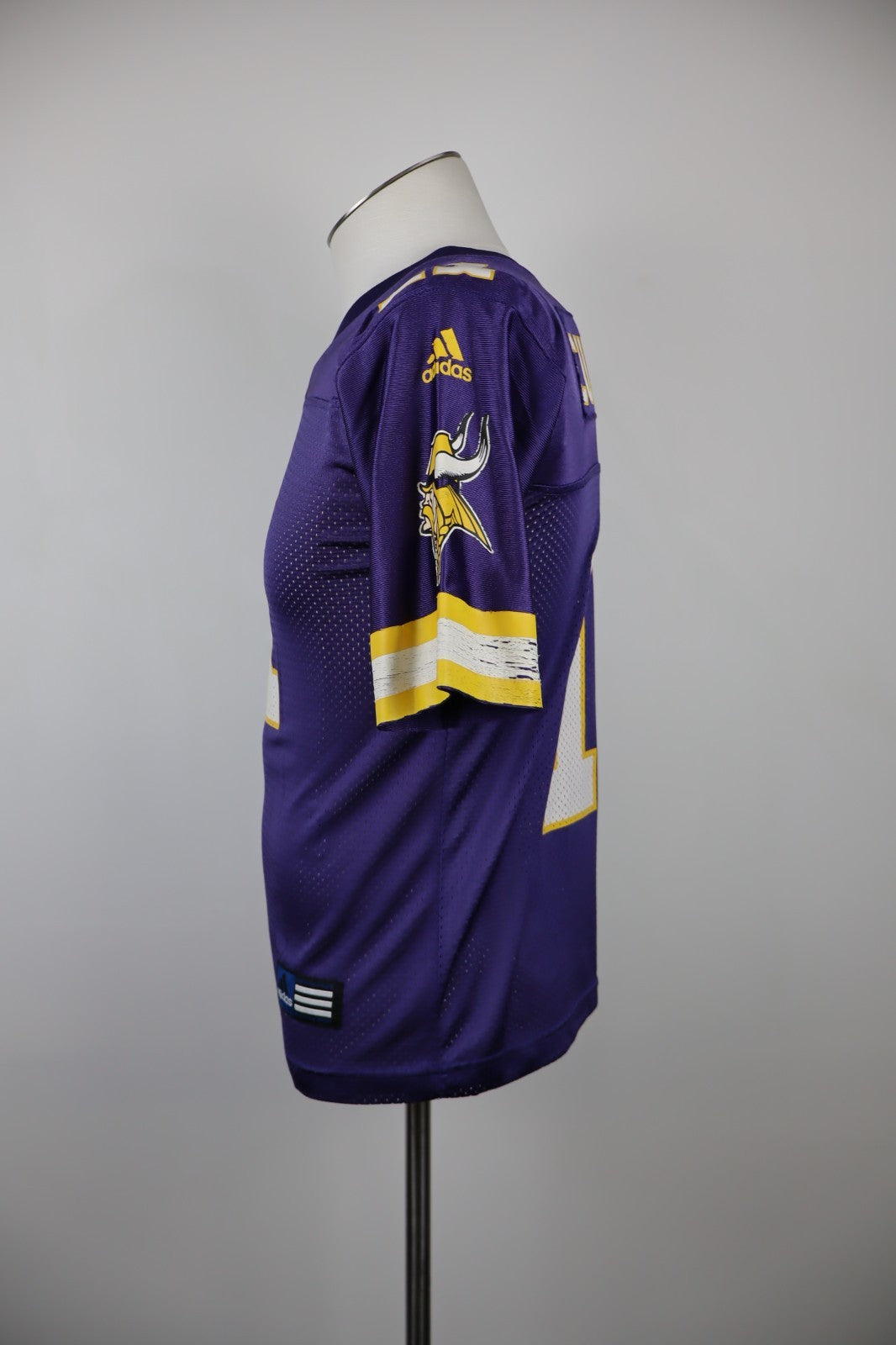 ADIDAS NFL VIKINGS CULPEPPER N 11 MAGLIA UOMO FOOTBALL  TG. S SPORT T-SHIRT MAN