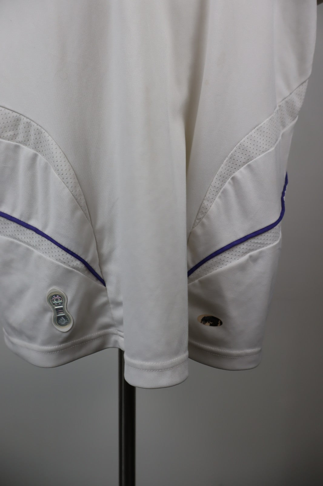 ADIDAS REAL MADRID MAGLIA CALCIO UOMO Tg XL SOCCER JERSEY VINTAGE MANICA LUNGA