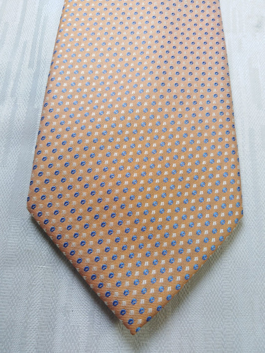 GIORGIO MARIANI 100% SILK TIE SETA CRAVATTA NECKTIE MADE  ITALY SELF TIPPED