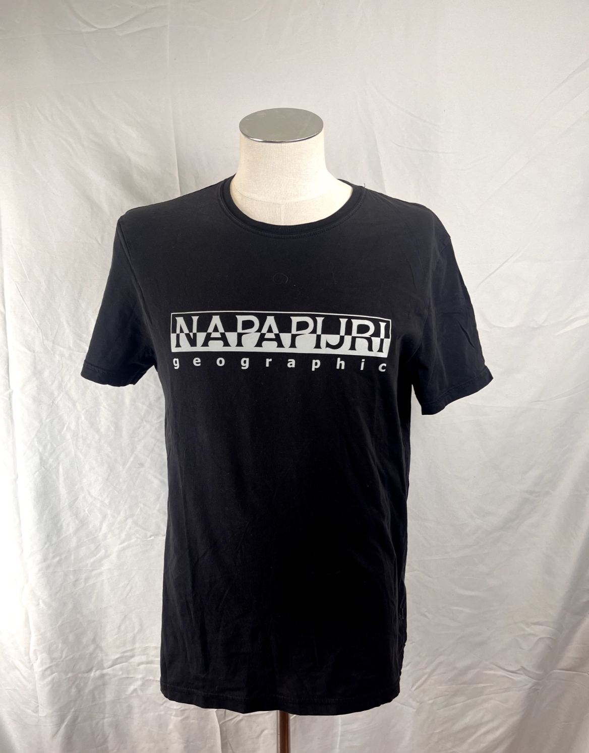 NAPAPIJRI MAGLIA COTONE UOMO TG. L MAN T- SHIRT CASUAL VINTAGE COTTON