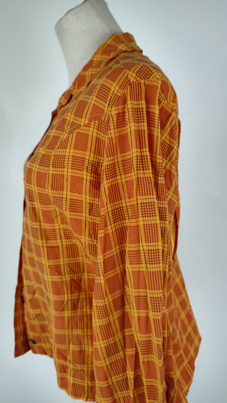 JACK WOLFSKIN CAMICIA  DONNA TG. XL WOMAN SHIRT CASUAL VINTAGE