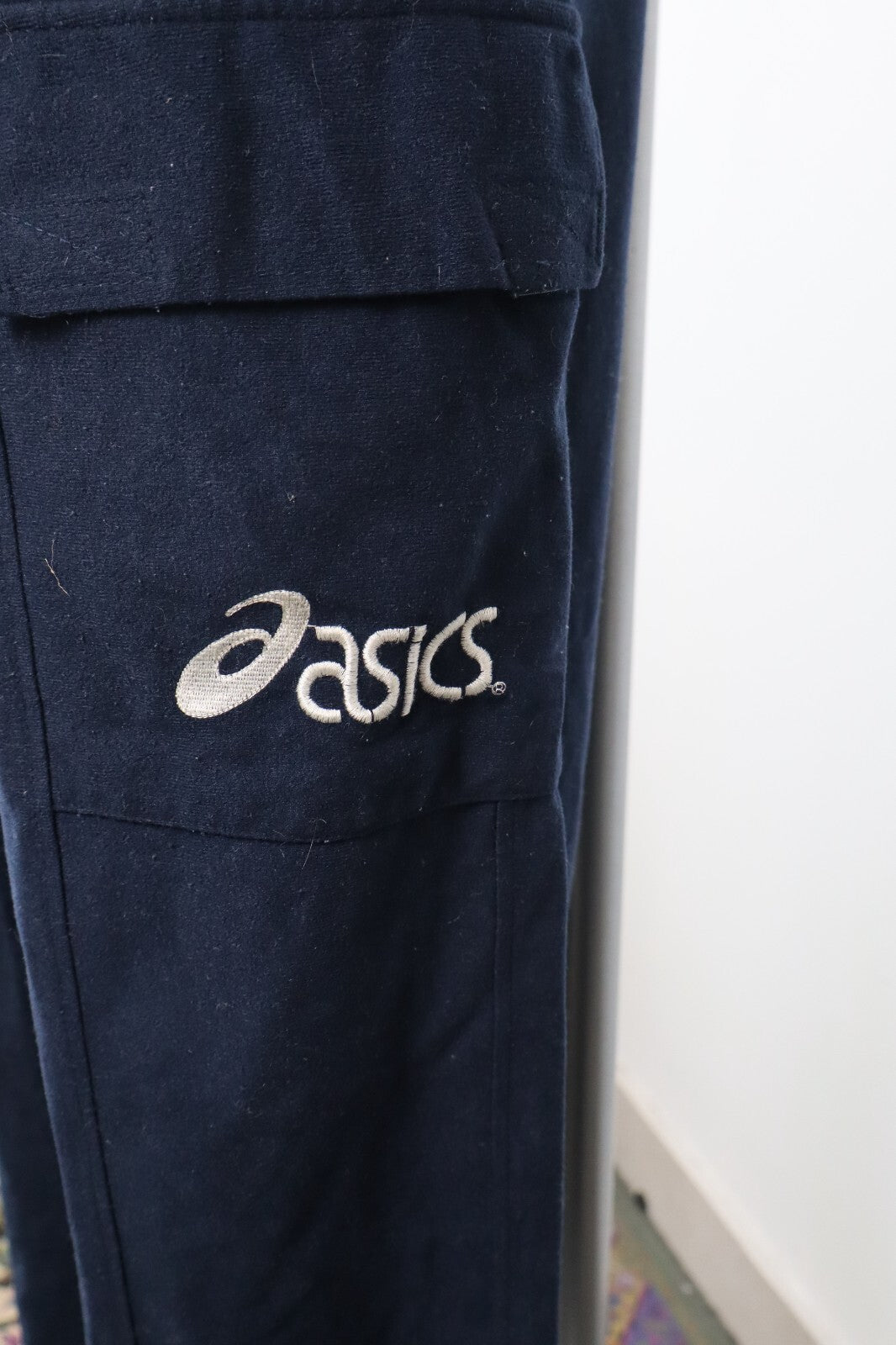 ASICS SALERNITANA PANTALONE TUTA CALCIO SPORT UOMO TG M MEN VINTAGE PANTS