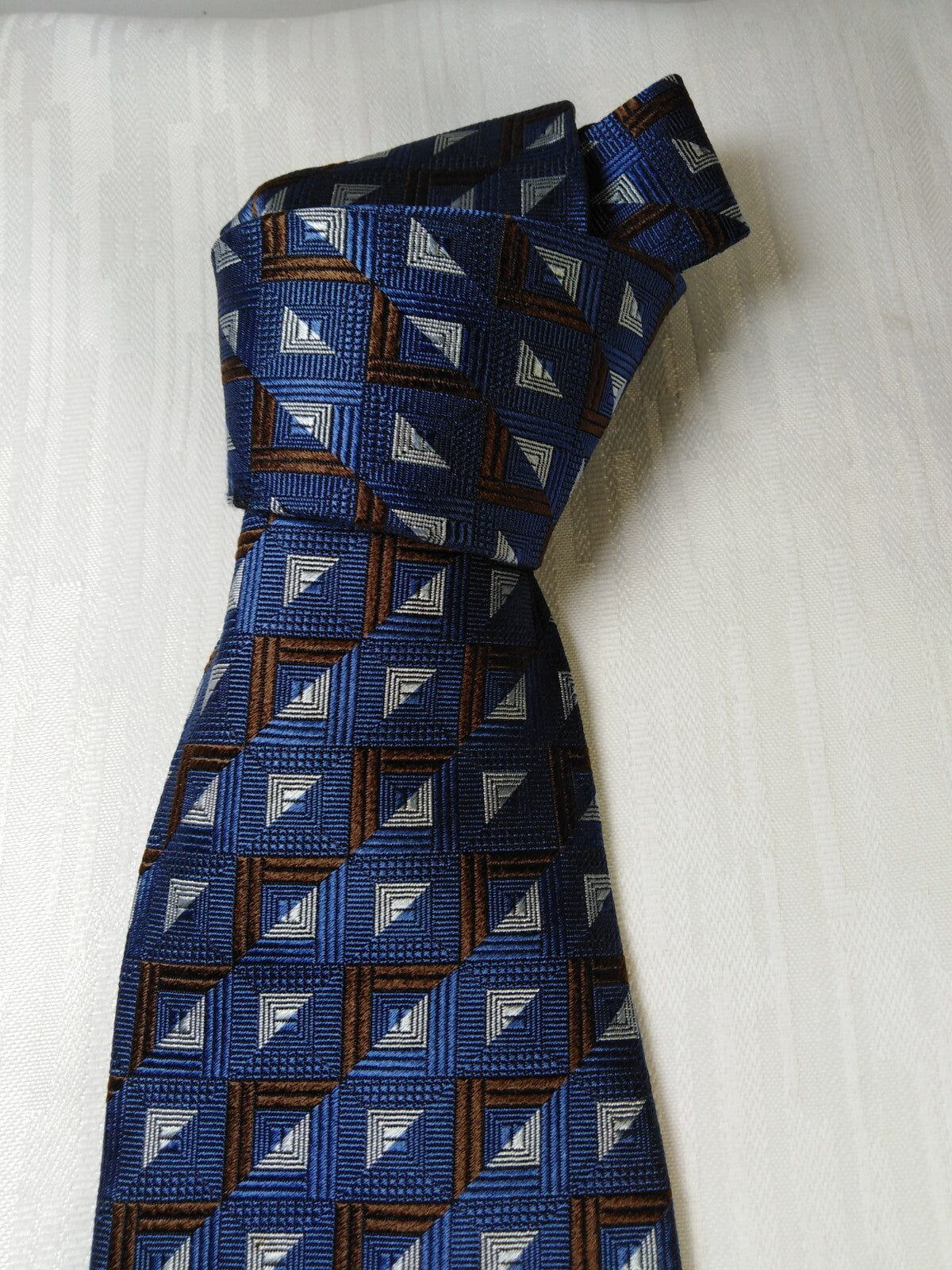 TINO COSMA 100% SETA SILK TIE CRAVATTA NECKTIE ITALY VINTAGE CLASSIC