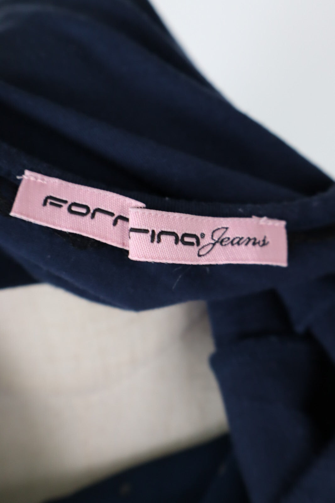 FORNARINA JEANS MAGLIA DONNA TG. S WOMAN CASUAL VINTAGE T-SHIRT TOP