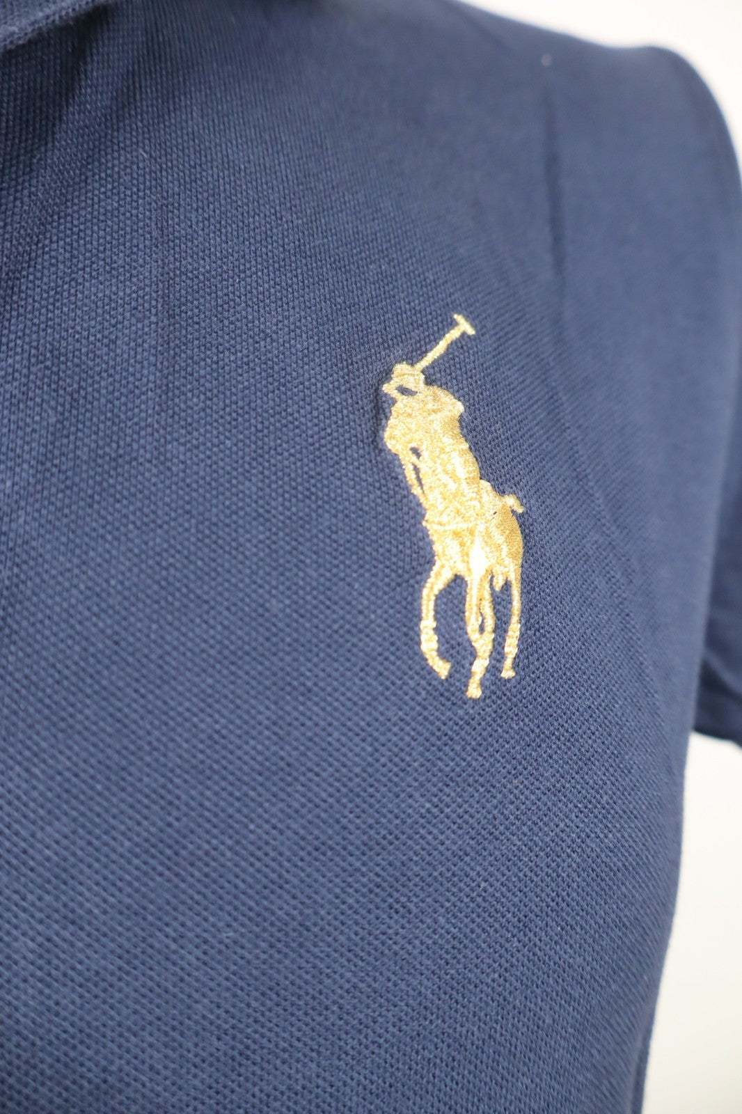 RALPH LAUREN POLO MAGLIA UOMO COTONE XL MAN T- SHIRT CASUAL VINTAGE BIG LOGO