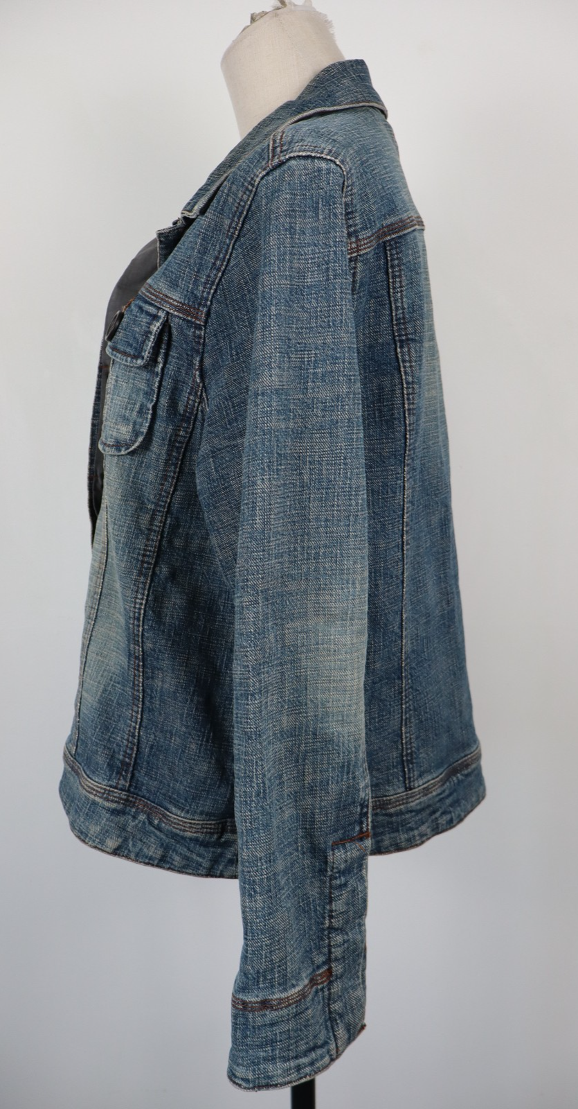 CASA BLANCA GIUBBINO JEAN DONNA Tg. 46 WOMAN DENIM CASUAL JACKET VINTAGE