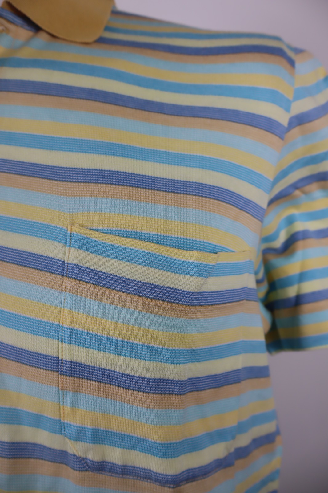 FEDELI MAGLIA POLO UOMO COTONE TG. M MAN COTTON T-SHIRT CASUAL VINTAGE A RIGHE