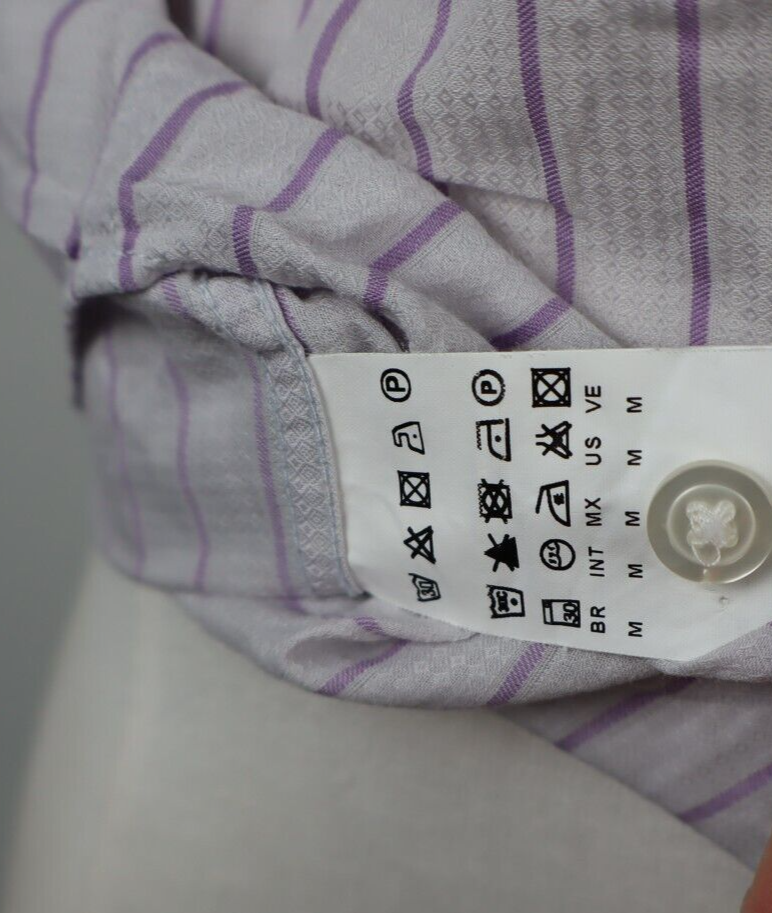 HUGO BOSS CAMICIA UOMO TG. M MAN CASUAL VINTAGE SHIRT COTONE COTTON