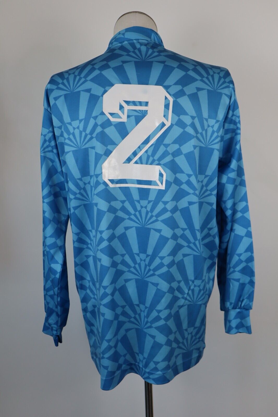 SPAL N 2 MAGLIA CALCIO TRIKOT UOMO Tg L SOCCER JERSEY VINTAGE SHIRT SPORT