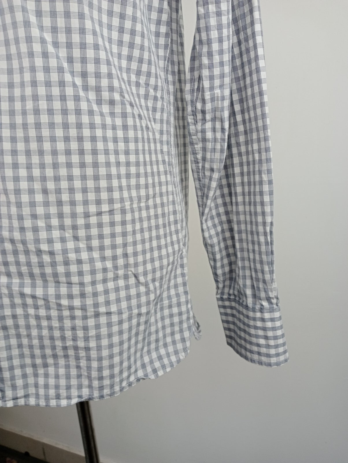 TOMMY HILFIGER CAMICIA UOMO COTONE L 16 1/2  MAN CASUAL VINTAGE SHIRT ITALY