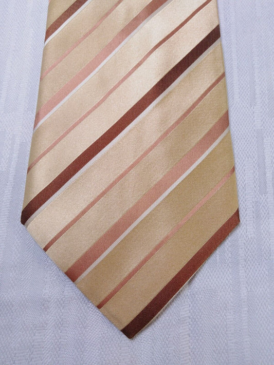 LES COPAINS 100% SILK TIE SETA CRAVATTA NECKTIE MADE IN ITALY